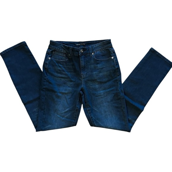 Dark blue black Boston Proper Jeans 27 - Picture 2 of 9